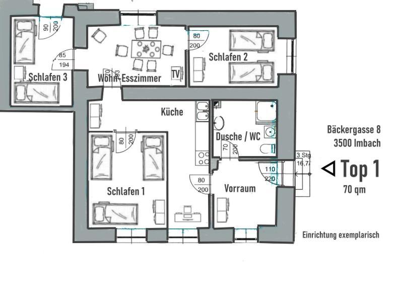 Kremstal Apartment Imbach
